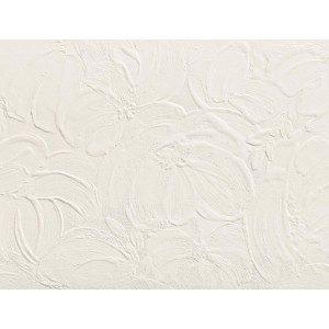 3D WALL PLASTER BLOOM WHITE 50X120 Rectifié