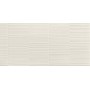 3D WALL PLASTER BARCODE WHITE 50X120 Rectifié
