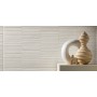 3D WALL PLASTER BARCODE WHITE 50X120 Rectifié
