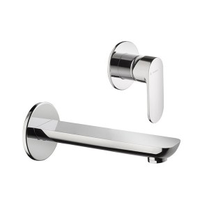NEWFORM GROUPE DE MÊLAGE EXTRO MURAL POUR LAVABO