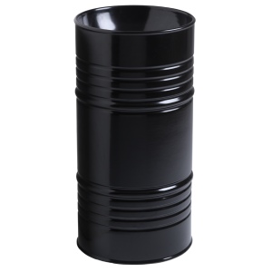 KERASAN ARTWORK LAVABO SUR PIED BARIL NOIR BRILLANT