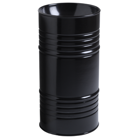 KERASAN ARTWORK LAVABO SUR PIED BARIL NOIR BRILLANT