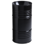 KERASAN ARTWORK LAVABO SUR PIED BARIL NOIR BRILLANT