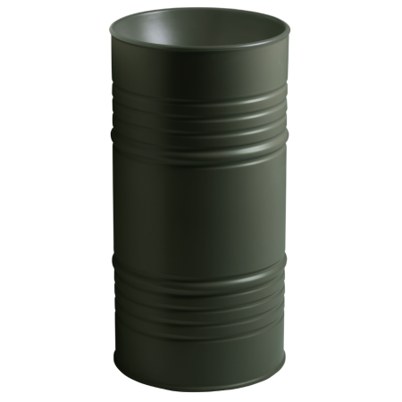 KERASAN ŒUVRE LAVABO INDEPENDANT BARIL VERT MATT