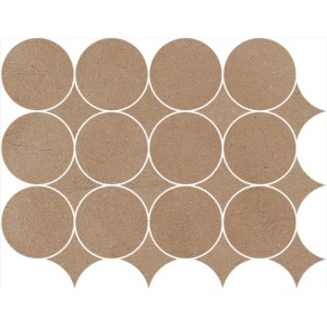 SLOW COCCIO MOSAÏQUE CIRCULAIRE 32.1x41.6 MAT