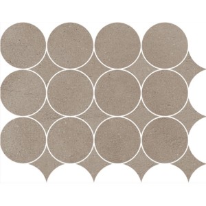 SLOW ARGILLA MOSAICO CIRCOLARE 32.1x41.6 MAT