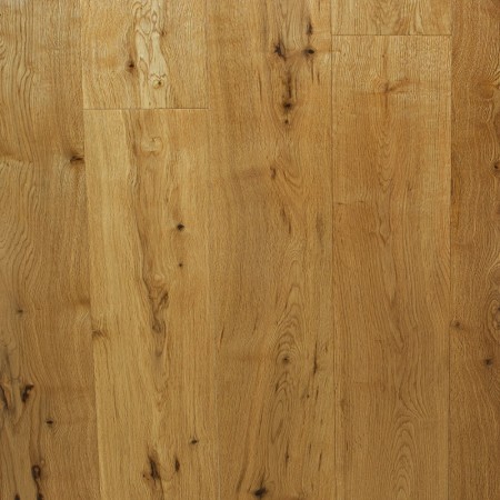 Parquet contrecollé Chêne BOSTON, Noueux, Raboté, Huilé