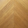Rovere Prefinito Europeo, Spina Francese 45°, Spazzolato, Vernice Uv, Scelta Abc, 10-3x125x785