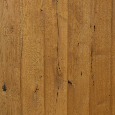 Parquet contrecollé Chêne Européen Fumé 620, Raboté, Brossé, Choix Cde