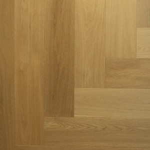Parquet contrecollé Chêne Paraboschi, Vernis UV Naturel, Choix Ab, 15-4x190x1200mm (pose à l'anglaise ou en chevrons italiens)