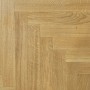 Parquet contrecollé Chêne Épi Italien, Choix Living 113, Vernis à l'eau, 4-11x70x490mm