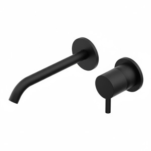 DIAMETRO35 S MITIGEUR LAVABO ENCASTRÉ - PARTIE EXTÉRIEURE NOIR MAT