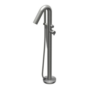 DOT316 ROUND COLONNE BORD DE BAIGNOIRE EN TERRA INOX
