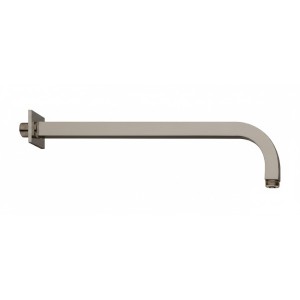 TECHNO BRAS DE DOUCHE QUADRO L.350 MM NICKEL BROSSÉ