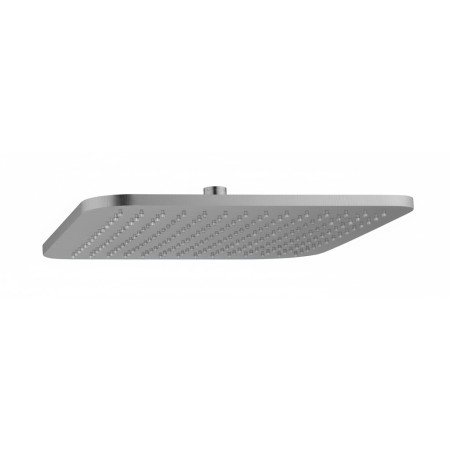 TECHNO SOFFIONE A PIOGGIA 250X250mm ANGLES ARRONDIES - INOX BROSSÉ