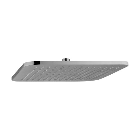TECHNO SOFFIONE A PIOGGIA 250X250mm ANGLES ARRONDIS - INOX BRILLANT