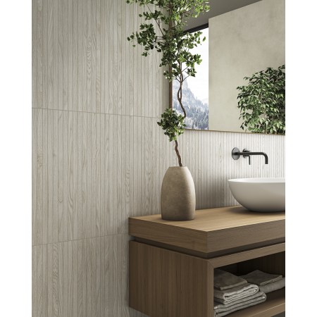 UNIKA BIANCO 20X60 DÉCOR Ép. 9,5mm