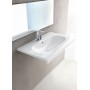 FLUID LAVABO 80 SUSPENDU BIANCO LUCIDO