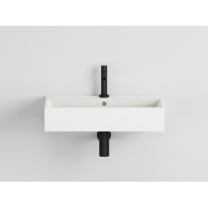 SMILE LAVABO RETTANGOLARE 60X46 BIANCO LUCIDO