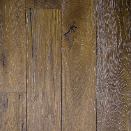 Chêne, Caraïbes, Raboté, Huilé UV, Fumé Blanchi, Sélection Cde, 10-2,5x158x1220mm