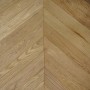 Parquet contrecollé Chêne STAR Épi 45, Brossé, Vernis Mat, 10-3x510x90mm