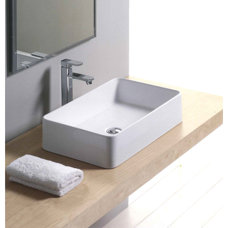 SAN MARCIANO CERAMICHE DANDY 58X36 LAVABO BLANC BRILLANT