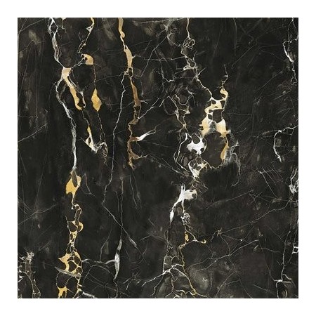 MIRAGE BIJOUX OR NOIR 60X60 BRILLANT RECTIFIÉ