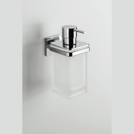 COLOMBO ACCESSORI BAGNO DISTRIBUTEUR DE SAVON EN VERRE MURAL BASIC Q