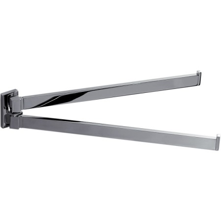 COLOMBO ACCESSORI BAGNO SUPPORT DE SERVIETTE DOUBLE À ARTICULATION