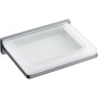 COLOMBO ACCESSORI BAGNO REGARD PORTE SAVON MURAL CHROME/VERRERIE