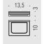 COLOMBO ACCESSORI BAGNO REGARD PORTE SAVON MURAL CHROME/VERRERIE
