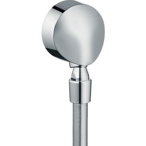 HANSGROHE FIXFIT SORTIE MURALE AVEC VANNE ANTI-REFLOU ET JOINT ARTICULÉ ET
