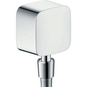 HANSGROHE FIXFIT SORTIE MURALE AVEC VALVE ANTI-RETOUR ET JOINT ARTICULÉ