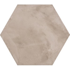 MARCA CORONA TERRE GRIS HEXAGONE 25X21.6