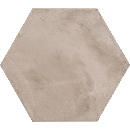 MARCA CORONA TERRE GRIS HEXAGONE 25X21.6