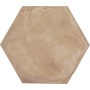 MARCA CORONA TERRE OCRE HÉXAGONE 25X21.6