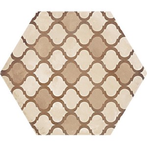 MARCA CORONA TERRE COLONIALE HÉXAGONE VERS. C 25X21.6