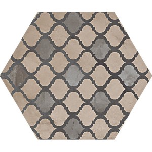 MARCA CORONA TERRE COLONIALE HEXAGONE VERS. F 25X21.6