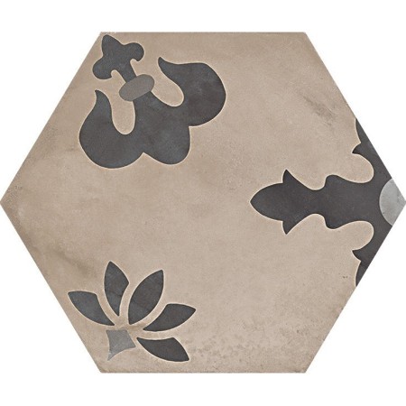 MARCA CORONA TERRA MIX GIGLI HEXAGONE VERS. F 25X21.6