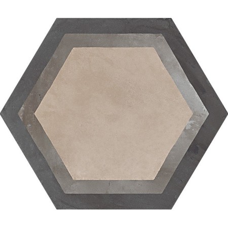 MARCA CORONA TERRE CADRE HEXAGONE VERS. F 25X21.6