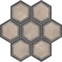 MARCA CORONA TERRE CADRE HEXAGONE VERS. F 25X21.6