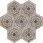 MARCA CORONA TERRE FIORE HEXAGONE VERS. F 25X21.6
