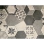 MARCA CORONA TERRA MIX HEXAGONE VERS. F 25X21.6
