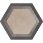 MARCA CORONA TERRA MIX HEXAGONE VERS. F 25X21.6