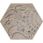 MARCA CORONA TERRA MIX HEXAGONE VERS. F 25X21.6