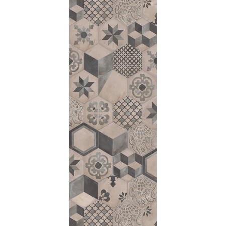 MARCA CORONA TERRA MIX HEXAGONE VERS. F 25X21.6