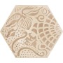 MARCA CORONA TERRA MIX HEXAGONE VERS. C 25X21.6