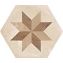 MARCA CORONA TERRA MIX HEXAGONE VERS. C 25X21.6