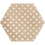 MARCA CORONA TERRA MIX HEXAGONE VERS. C 25X21.6