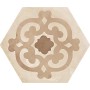 MARCA CORONA TERRA MIX HEXAGONE VERS. C 25X21.6